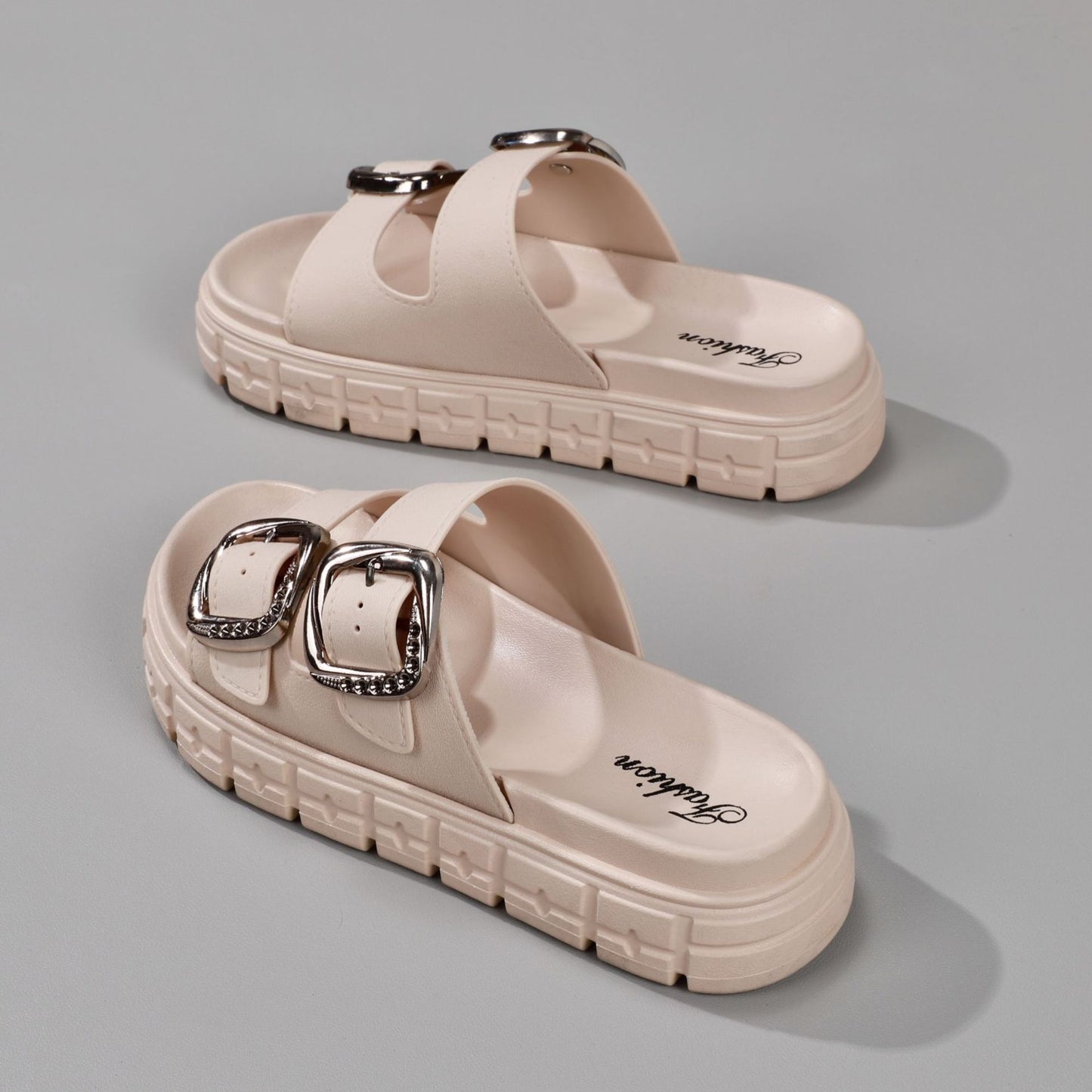 Women's Round Head Open Toe Beach Shoes